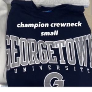 georgetown crewneck
